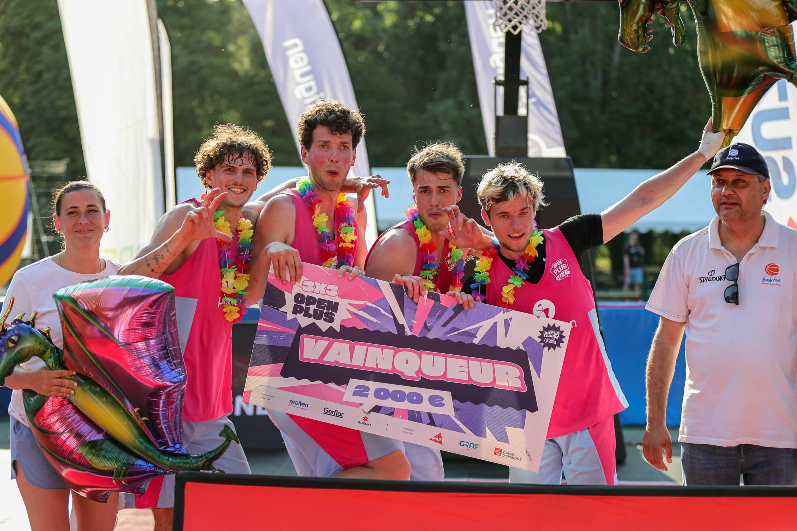 Teams Drags Poitiers basketball 3x3 Open de France